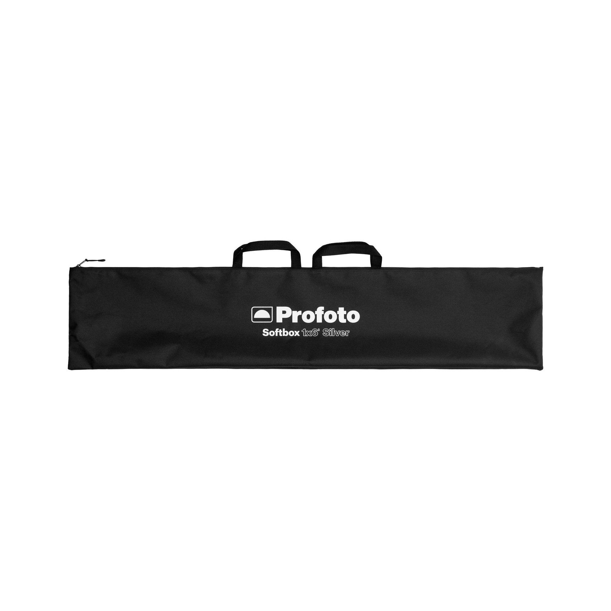 rofoto Transporttasche für Softbox 1x6 Silver mit Tragegriffen und Reißverschluss