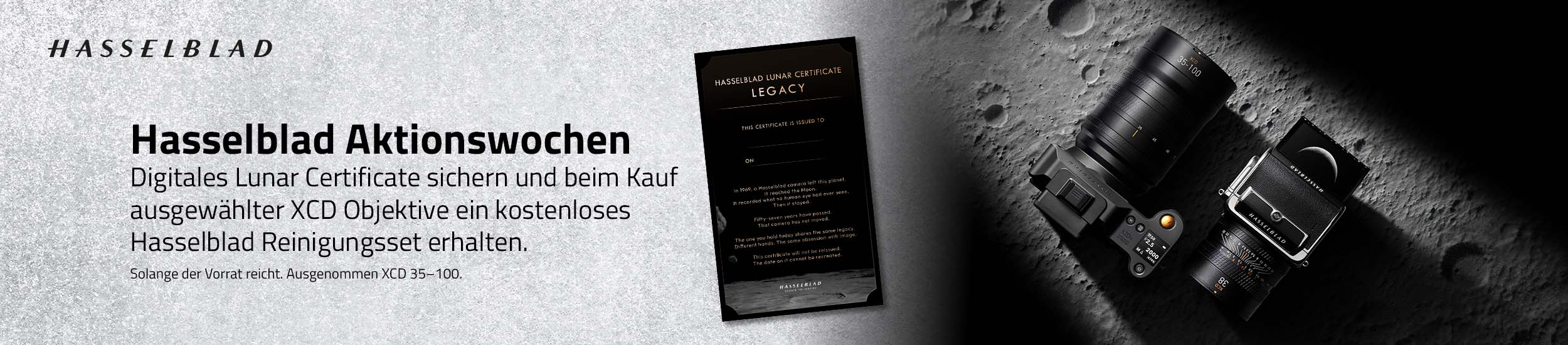 Hasselblad Aktionswochen – Jetzt profitieren!