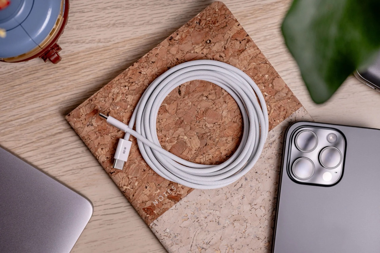 USB-C auf USB-C Kabel 60W, 2m USB-C auf USB-C Kabel 60W, 2m