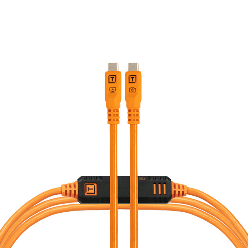 TetherPro Optima 10G Datenkabel USB-C auf USB-C Kabel – 3m (orange) TetherPro Optima 10G Datenkabel USB-C auf USB-C Kabel – 3m (orange)