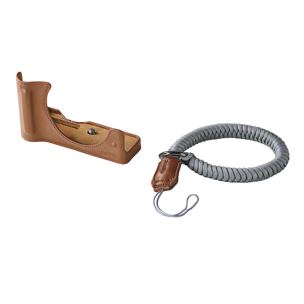 5432 Leder-Halbschalen-Kit für Canon EOS R50 V (Braun)