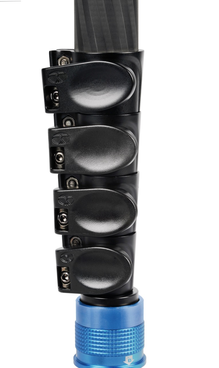 P-424FL Kohlefaser Monopod Sirui P-424FL Kohlefaser Monopod, CloseUp Schnallen