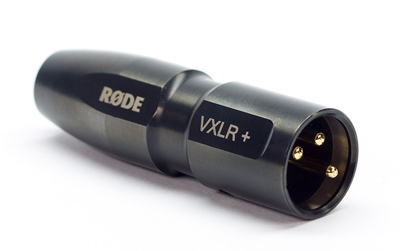 VXLR+ XLR-Klinkenadapter mit Spannungswandler