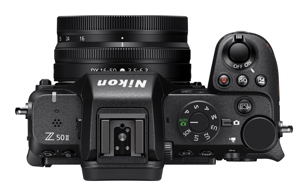 Z50 II + DX 16-50mm F3.5-6.3 VR Z50 II + DX 16-50mm F3.5-6.3 VR, Draufsicht