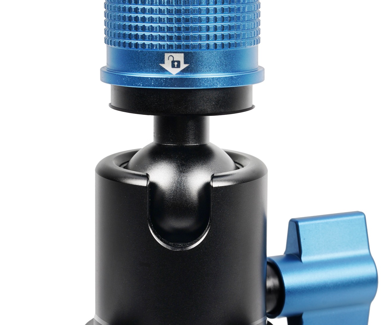 P-424FL Kohlefaser Monopod Sirui P-424FL Kohlefaser Monopod, CloseUp Head