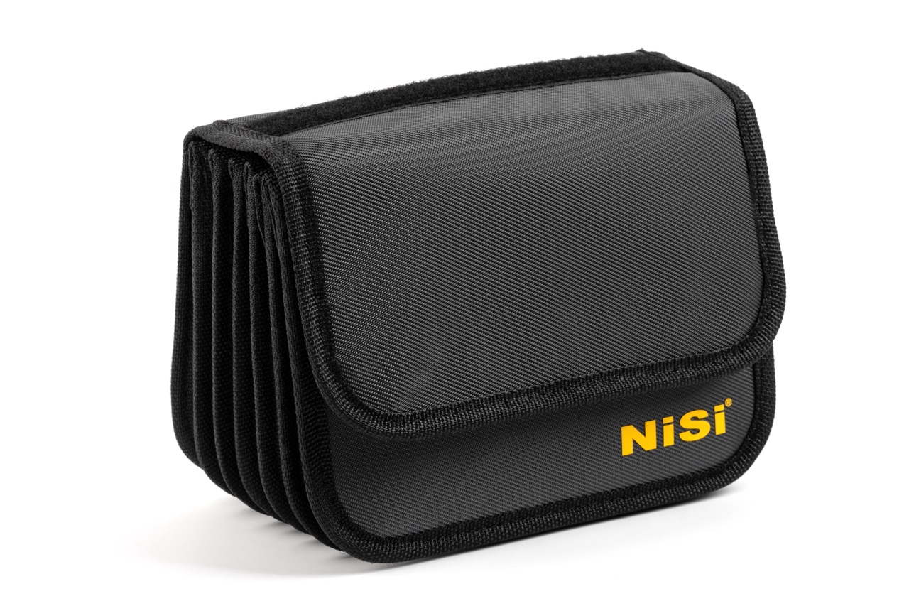 Cinema Filter Pouch III 4"x5.65" NiSi Cinema Filter Pouch II 4x5.65 – geschlossene Vorderansicht der Filtertasche mit Klettverschluss