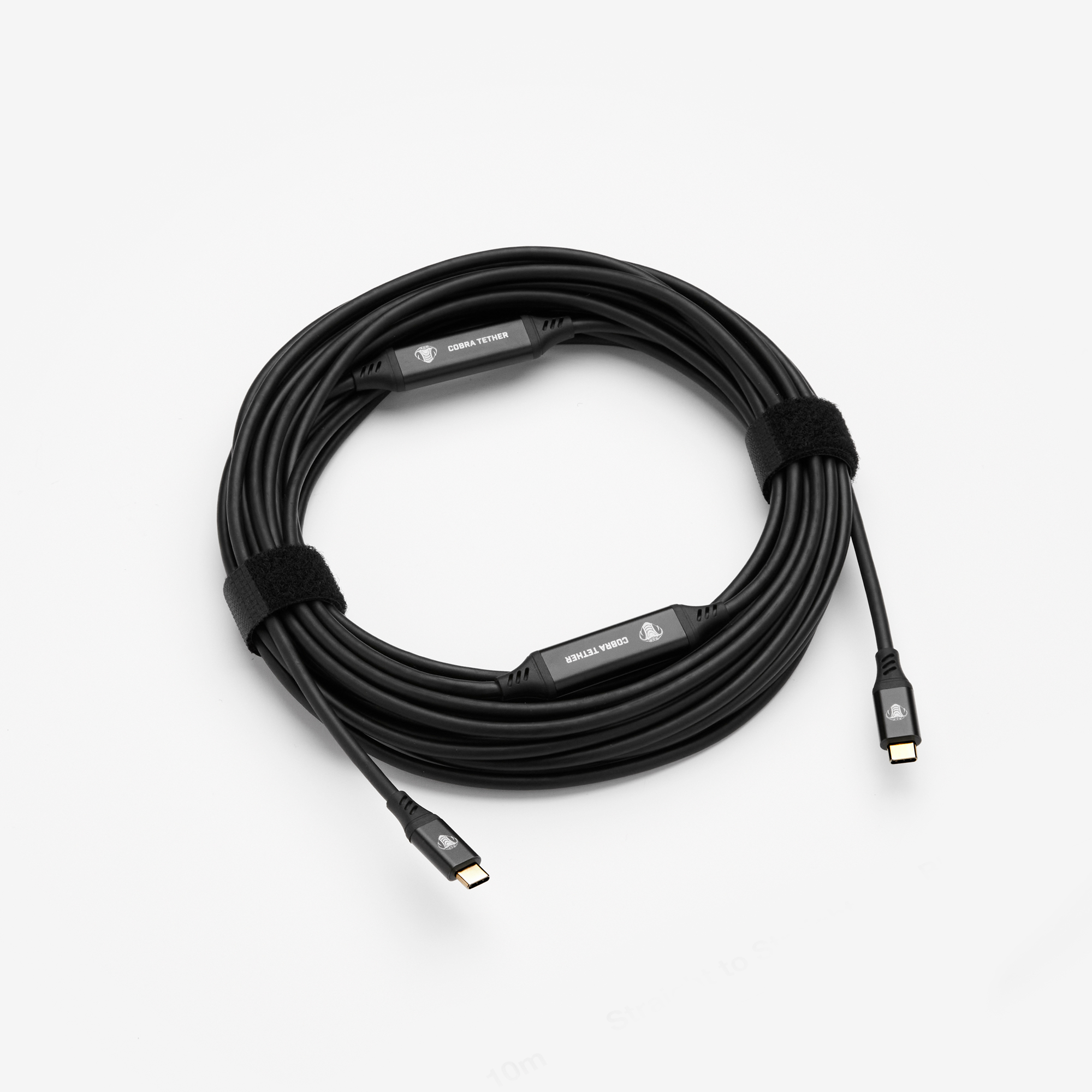 USB-C Tether Kabel (10m, gerader Stecker, schwarz) USB-C Tether Kabel (10m, gerader Stecker, schwarz)