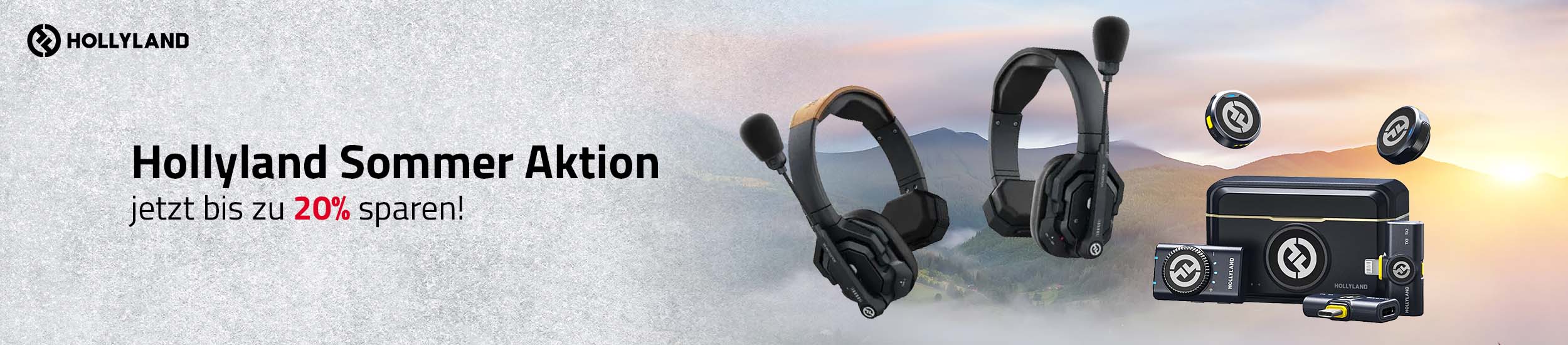 Hollyland Sommer Promotion – Aktionsbanner