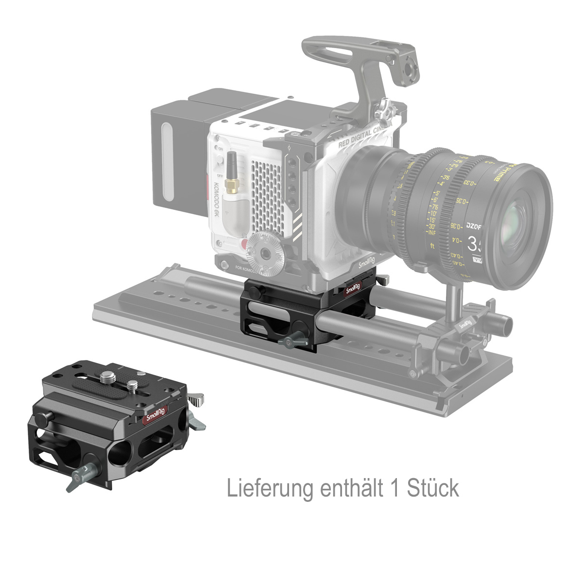 3067 Schnellwechselplatte mit dualer 15 mm Rod Clamp 3067 Schnellwechselplatte mit dualer 15 mm Rod Clamp