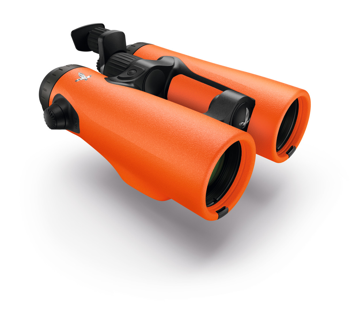 EL Range 12x42 (orange) Swarovski Optik EL Range 12x42 Fernglas in Orange, Frontal seitlich schräg