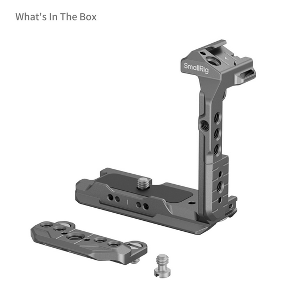 SmallRig 4772 HawkLock QR Half Cage für Sony FX3 und FX30 mit Grundrahmen, Oberplatte und Befestigungsschrauben