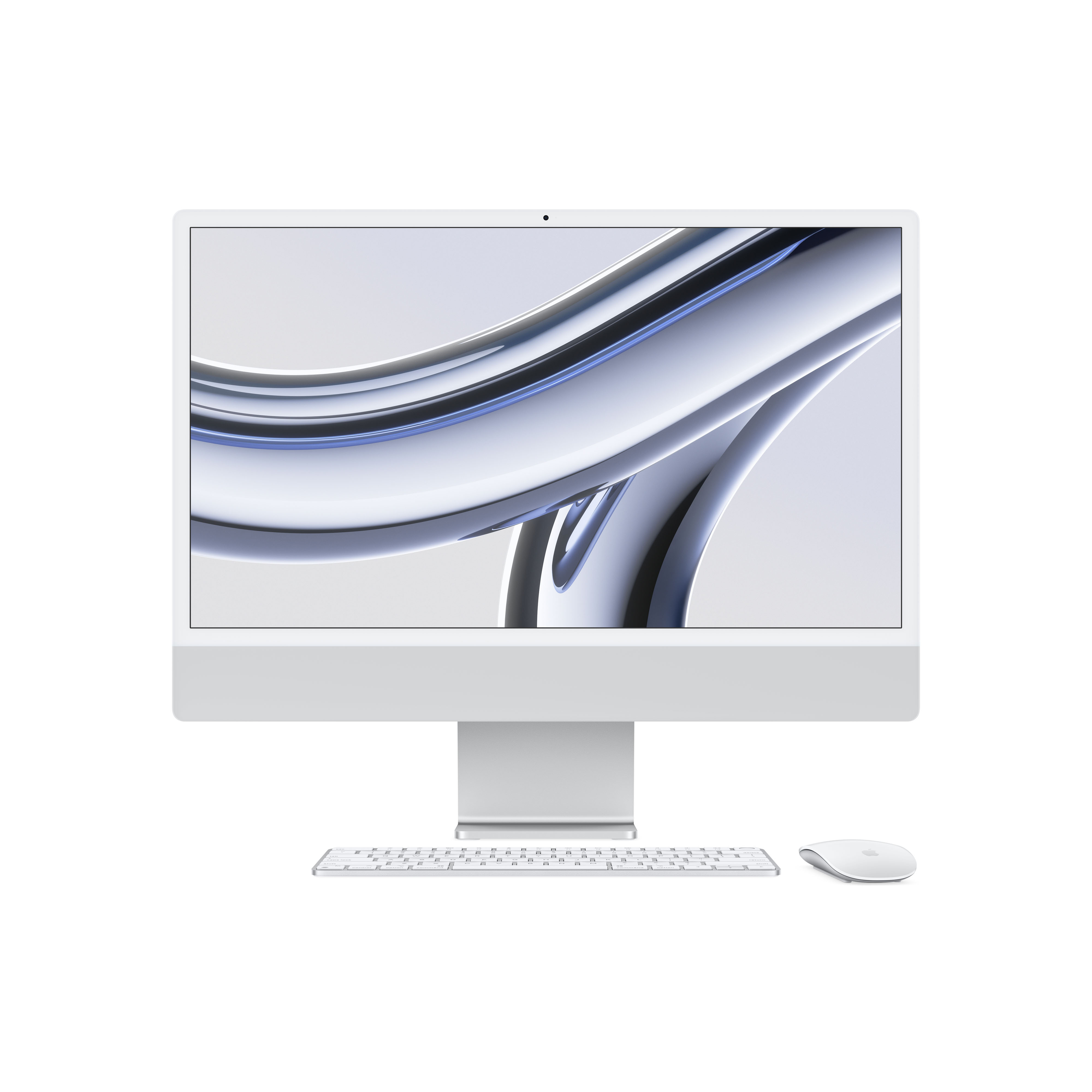 iMac 24'' 4.5K Retina M3 / 8 Core CPU / 8 Core GPU / 8GB RAM / 256GB SSD / Silber