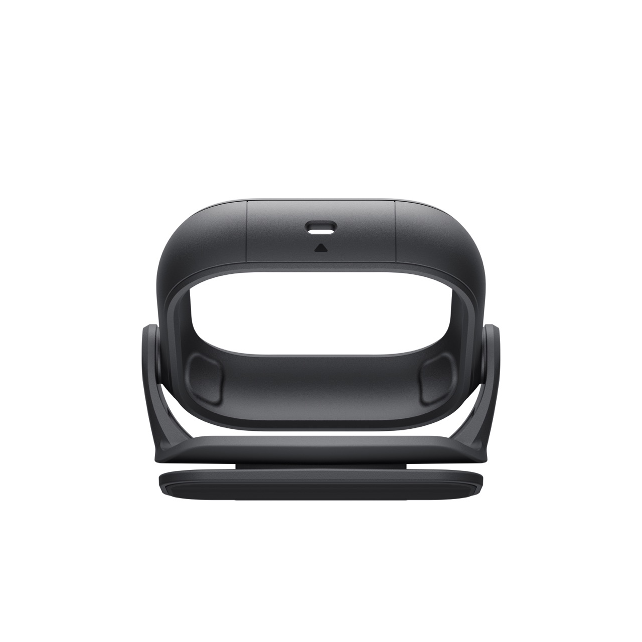 Frontalansicht des Insta360 Toddler Titan Kit für die Insta360 GO Ultra mit geneigt montierter Halterung