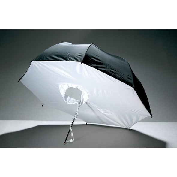 Godox 84 cm Studioschirm Box in Weiß und Silber zur weichen Lichtführung im Fotostudio