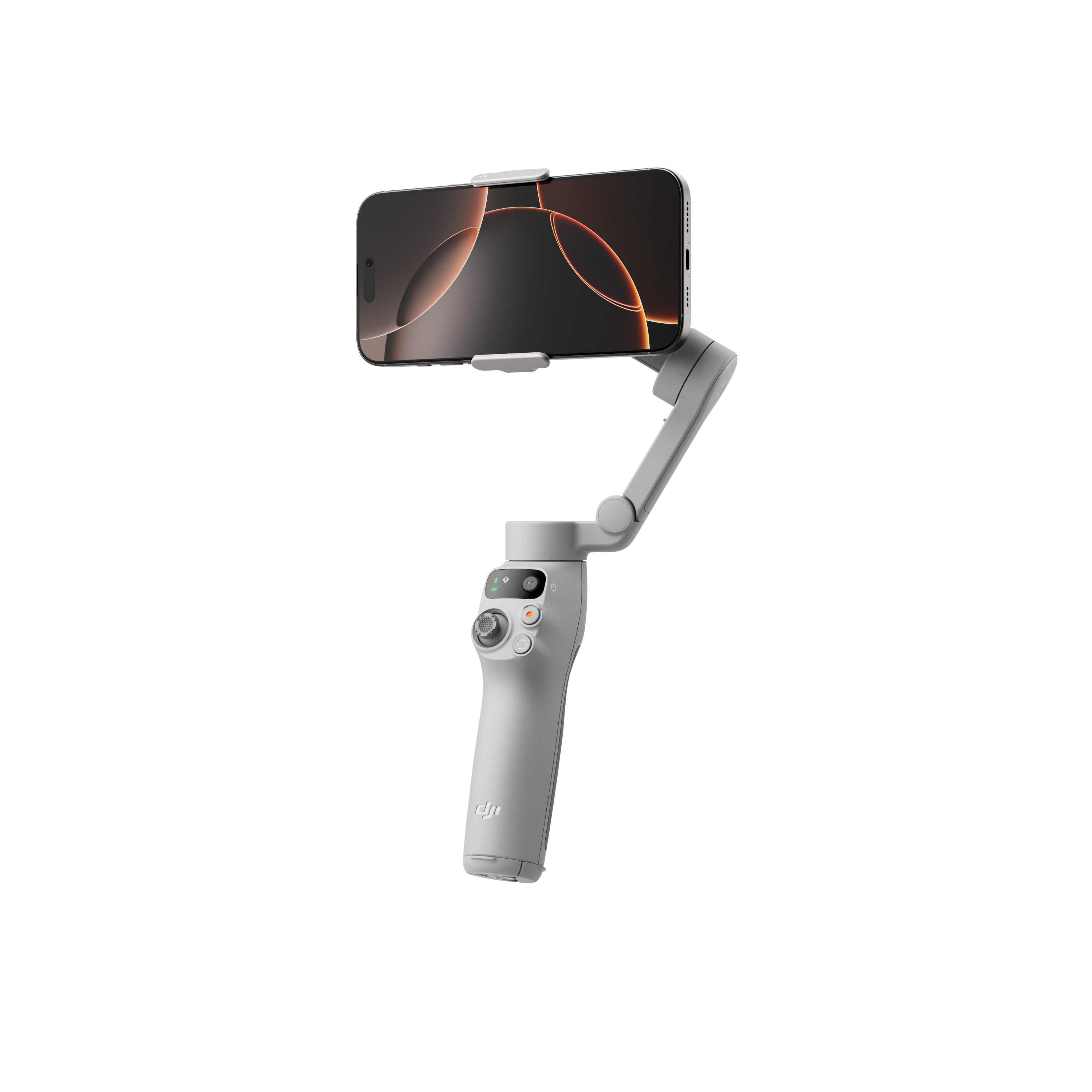 Osmo Mobile 7 DJI Osmo Mobile 7P Gimbal, Frontal+ schräg links mit iPhone