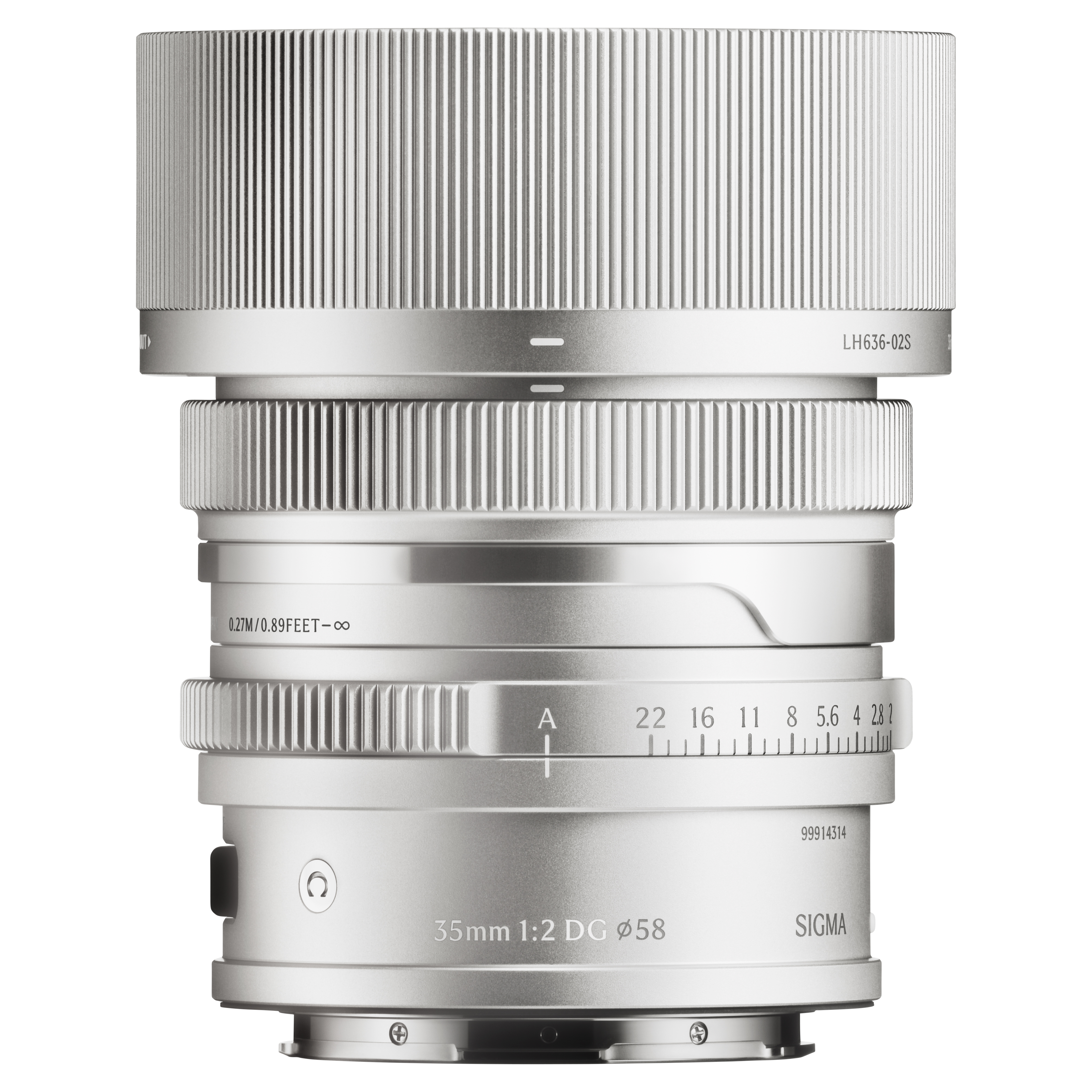 Contemporary 35 F2 DG DN - L-Mount (silber)
