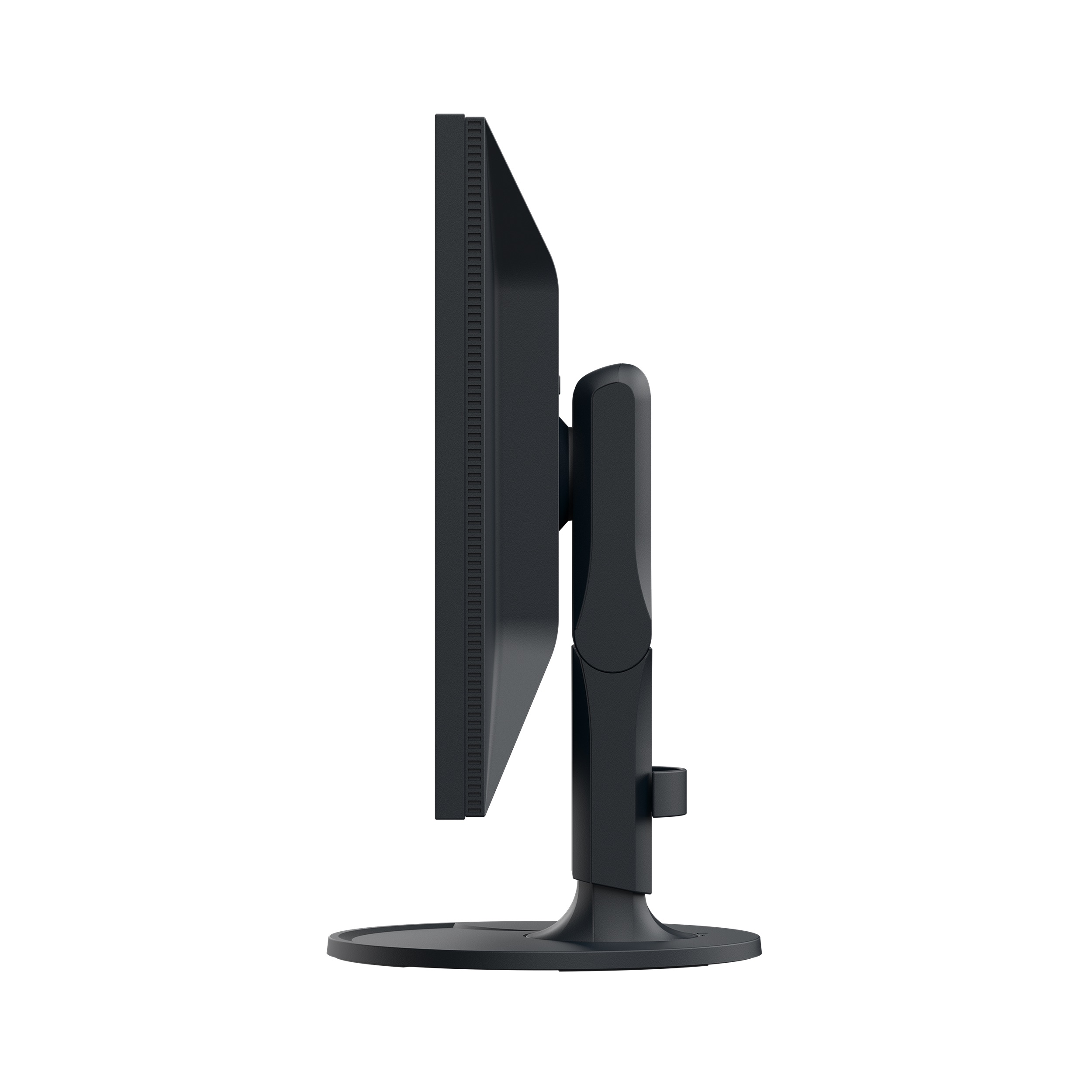ColorEdge CS2400R-BK 24.1'' Eizo ColorEdge CS2400R-BK – linke Seitenansicht des 24,1 Zoll Grafikmonitors mit schlankem Gehäuse und Standfuß