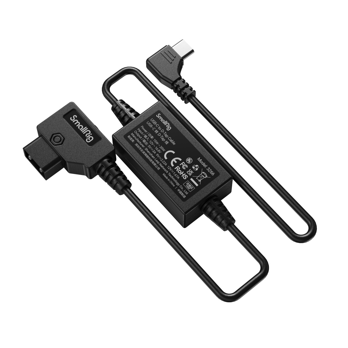 3266 USB-C auf D-Tap Kabel SmallRig 3266 USB-C auf D-Tap Kabel