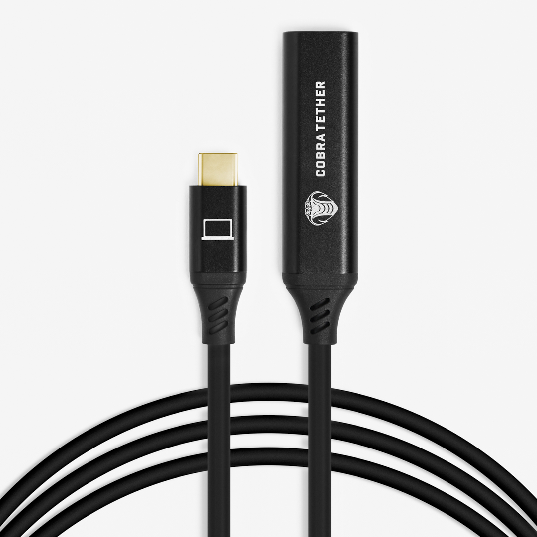 USB-C Extension Kabel (10m, schwarz)