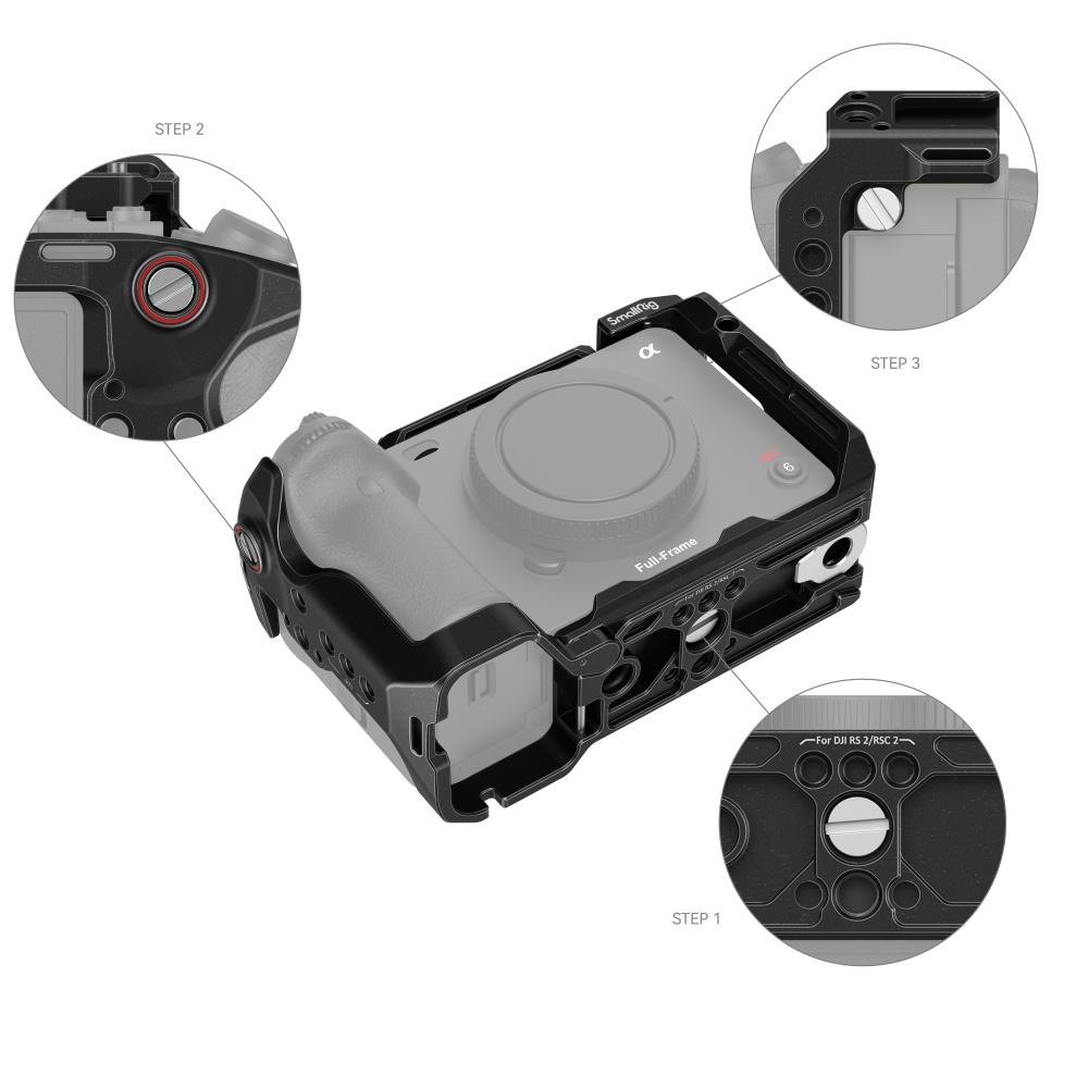 Cage für Sony FX30 / FX3 Kamera Cage für Sony FX30 / FX3 Kamera