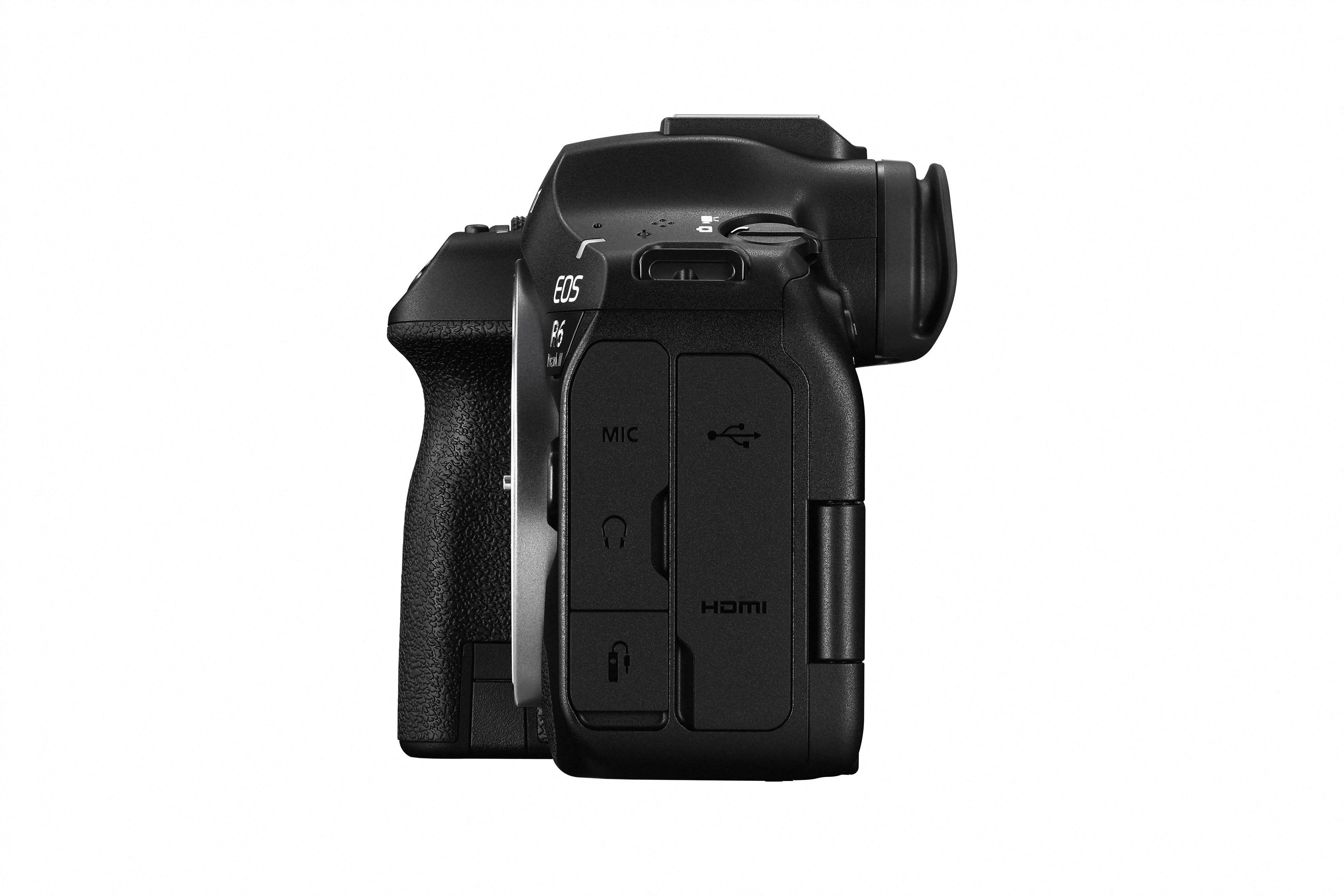 EOS R6 Mark III Gehäuse Canon EOS R6 Mark III – linke Seitenansicht