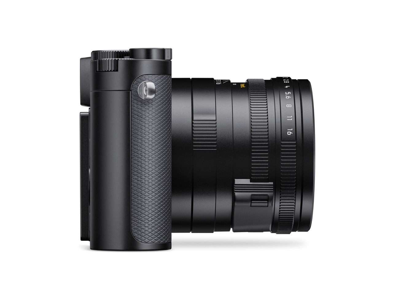 Q3 43 Leica Q3 43 Kompaktkamera in Schwarz, Rechte Seite