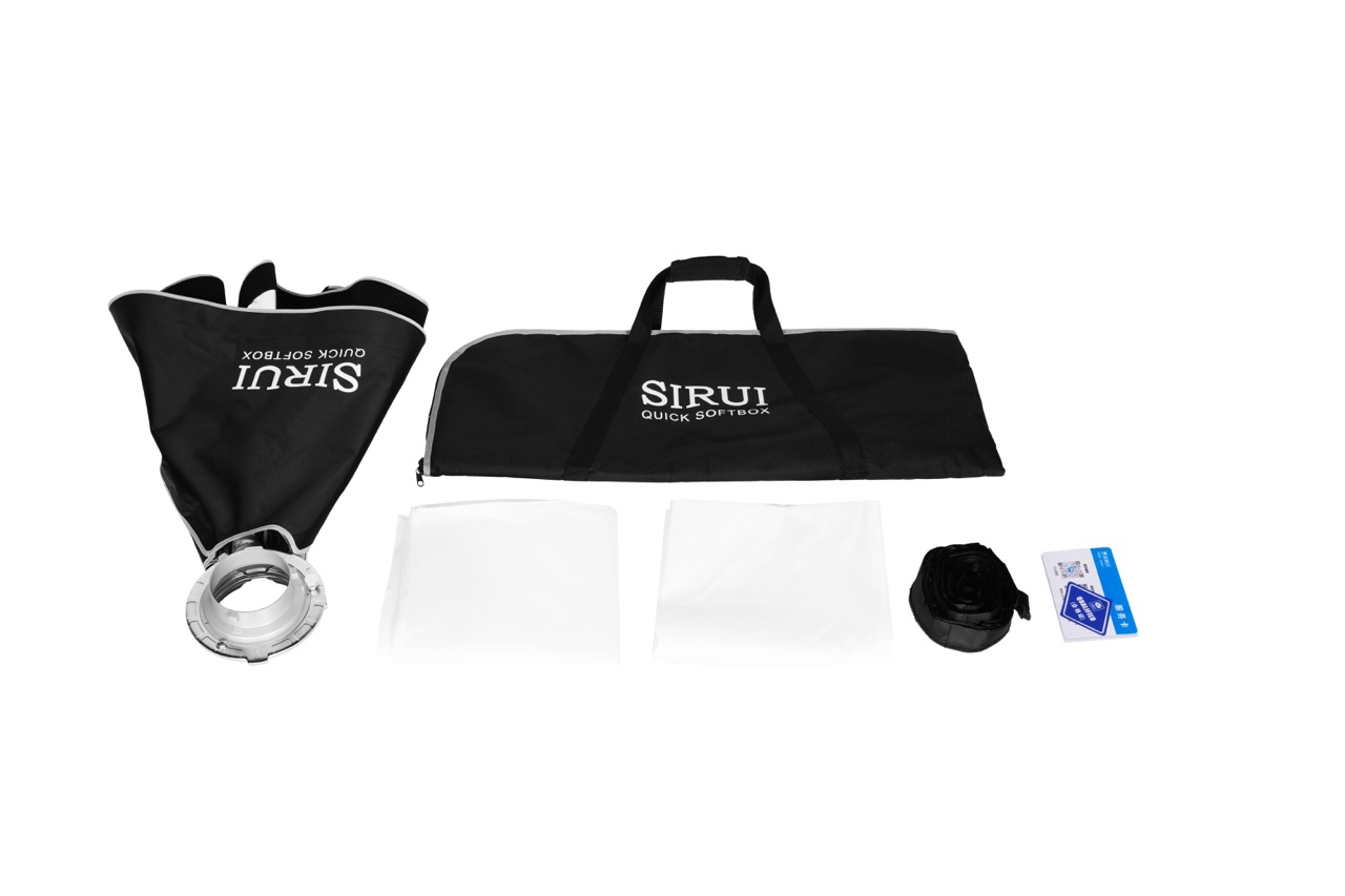 Sirui QR6090 Square Softbox, Lieferumfang