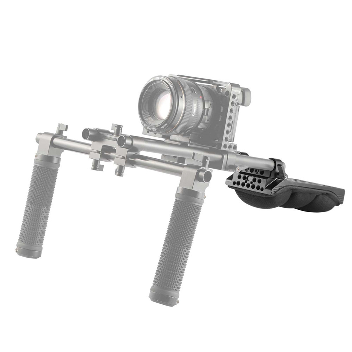 2077 Universal-Schulterpad mit 15mm RailBlock 2077 Universal-Schulterpad mit 15mm RailBlock