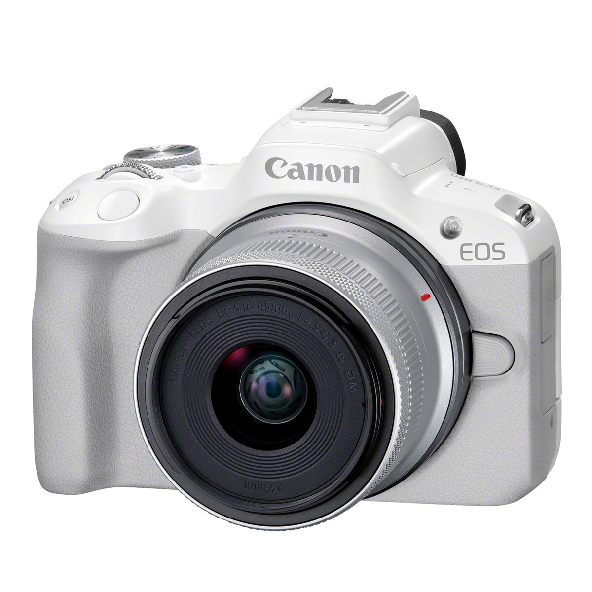 EOS R50 (weiß) + RF-S 18-45mm F4.6-6.3 IS STM EOS R50 (weiß) + RF-S 18-45mm F4.6-6.3 IS STM