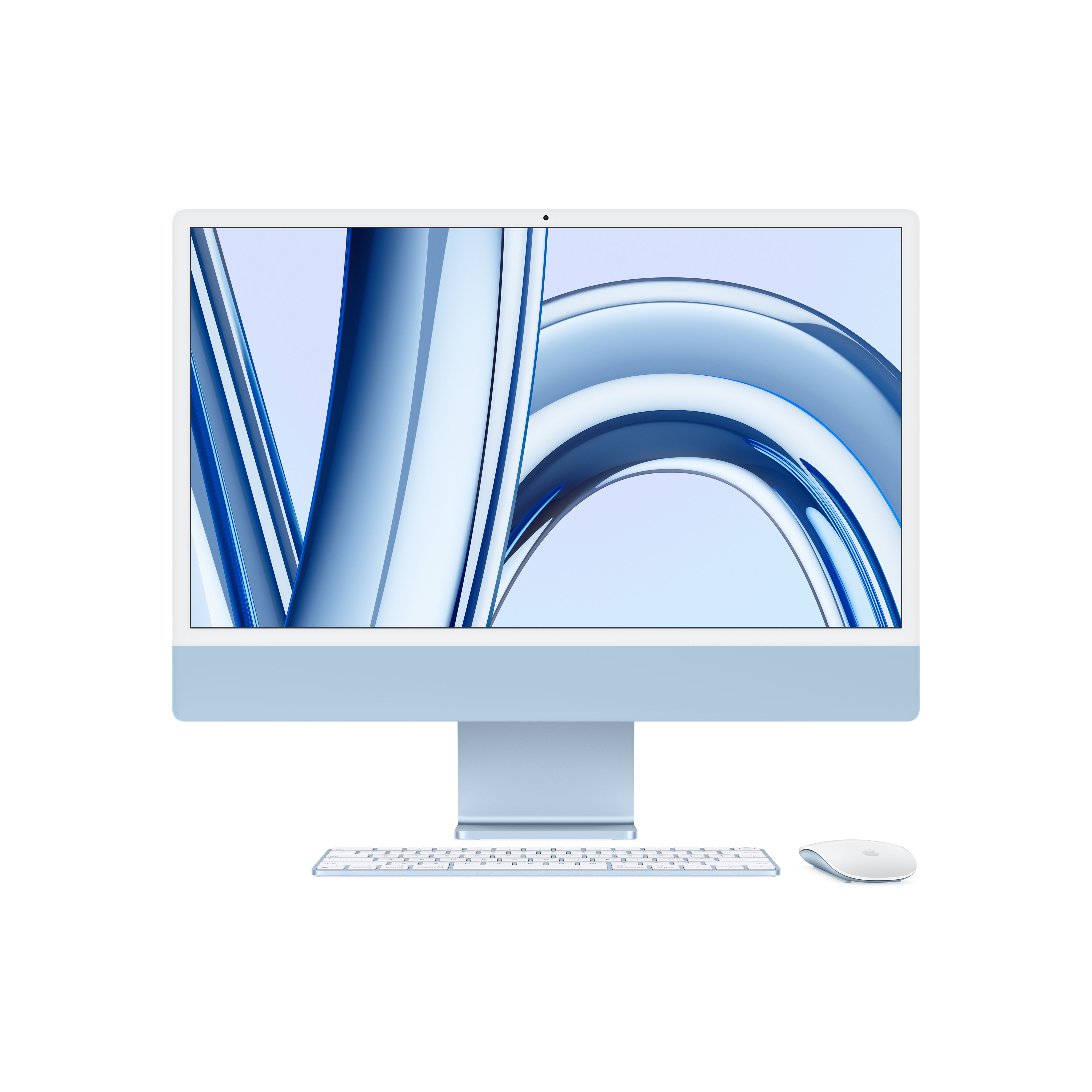 iMac 24'' 4.5K Retina M3 / 8 Core CPU / 8 Core GPU / 8GB RAM / 256GB SSD / Blau