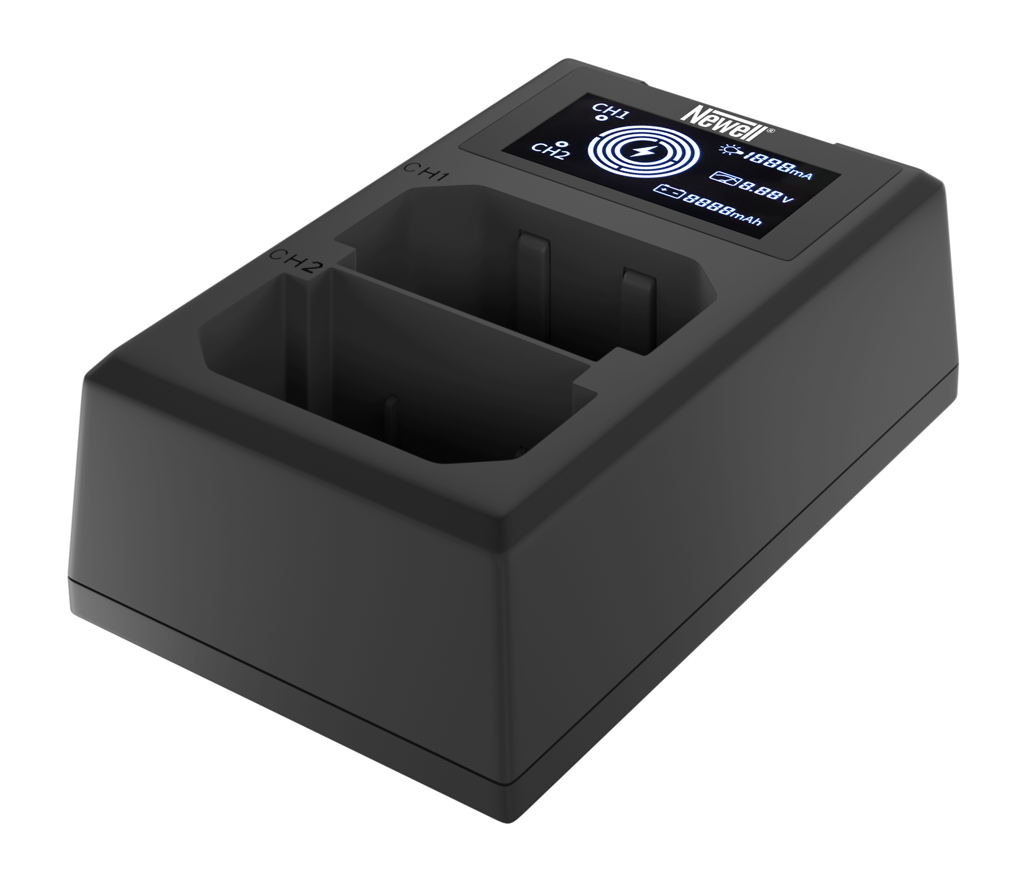 FDL-USB-C Doppelladegerät für Canon LP-E6 Newell NL2546 FDL-USB-C Doppelladegerät für Sony NP-FZ100