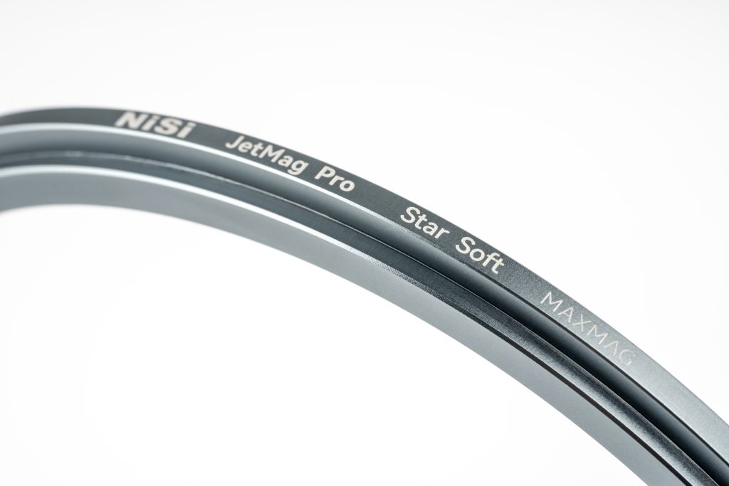 Detailansicht des NiSi JetMag Pro Star Soft MAXMAG Filterrahmens mit Produktbeschriftung