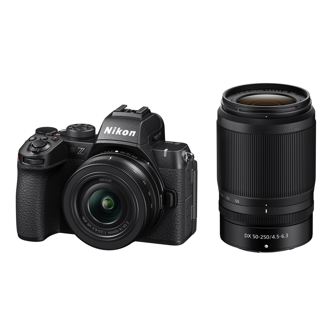 Nikon Z50 II + DX 16-50mm VR + DX 50-250mm VR