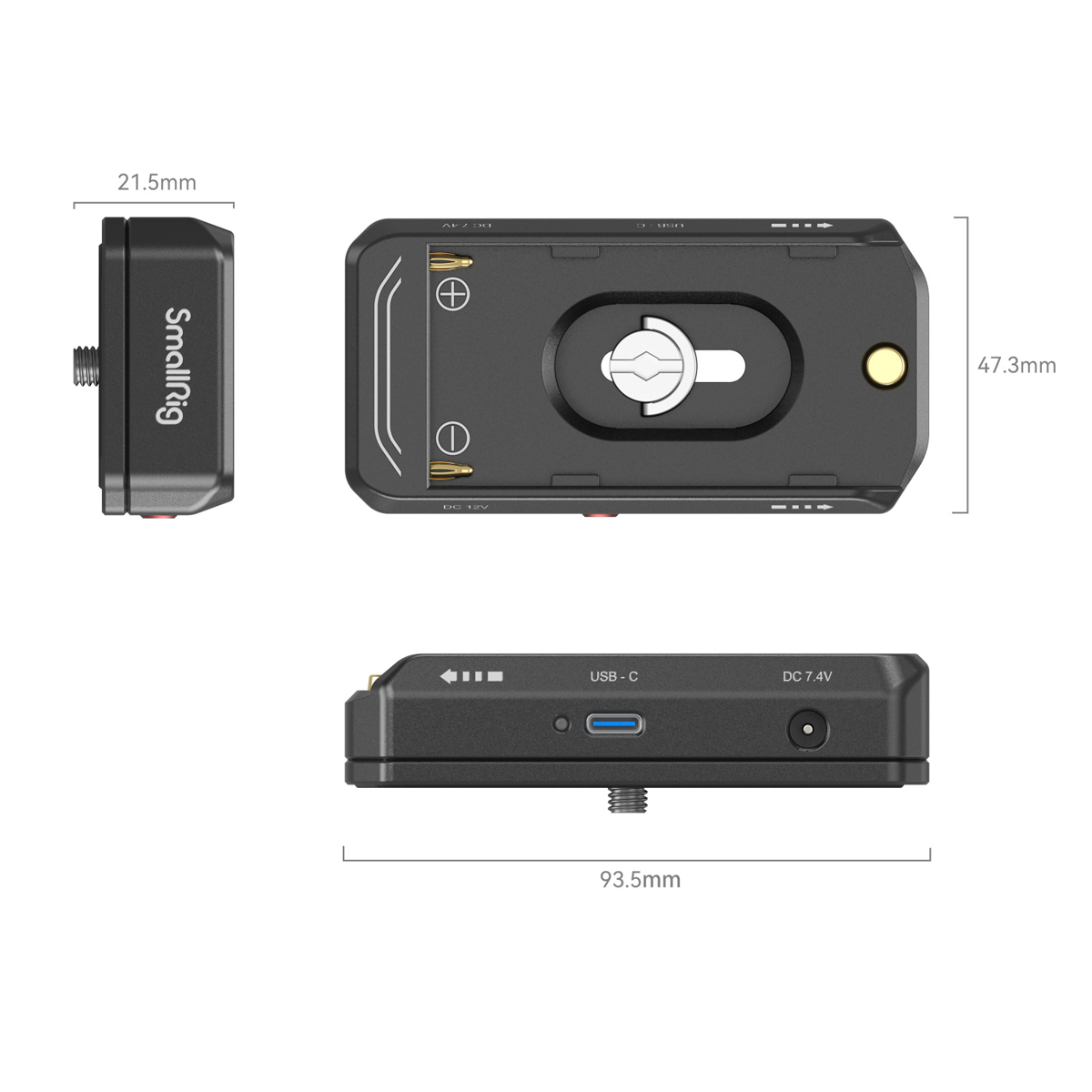 4340 NP-F Batterie-Adapter- Montageplattenkit + LP-E6NH Dummy + Kabel 4340 NP-F Batterie-Adapter- Montageplattenkit + LP-E6NH Dummy + Kabel