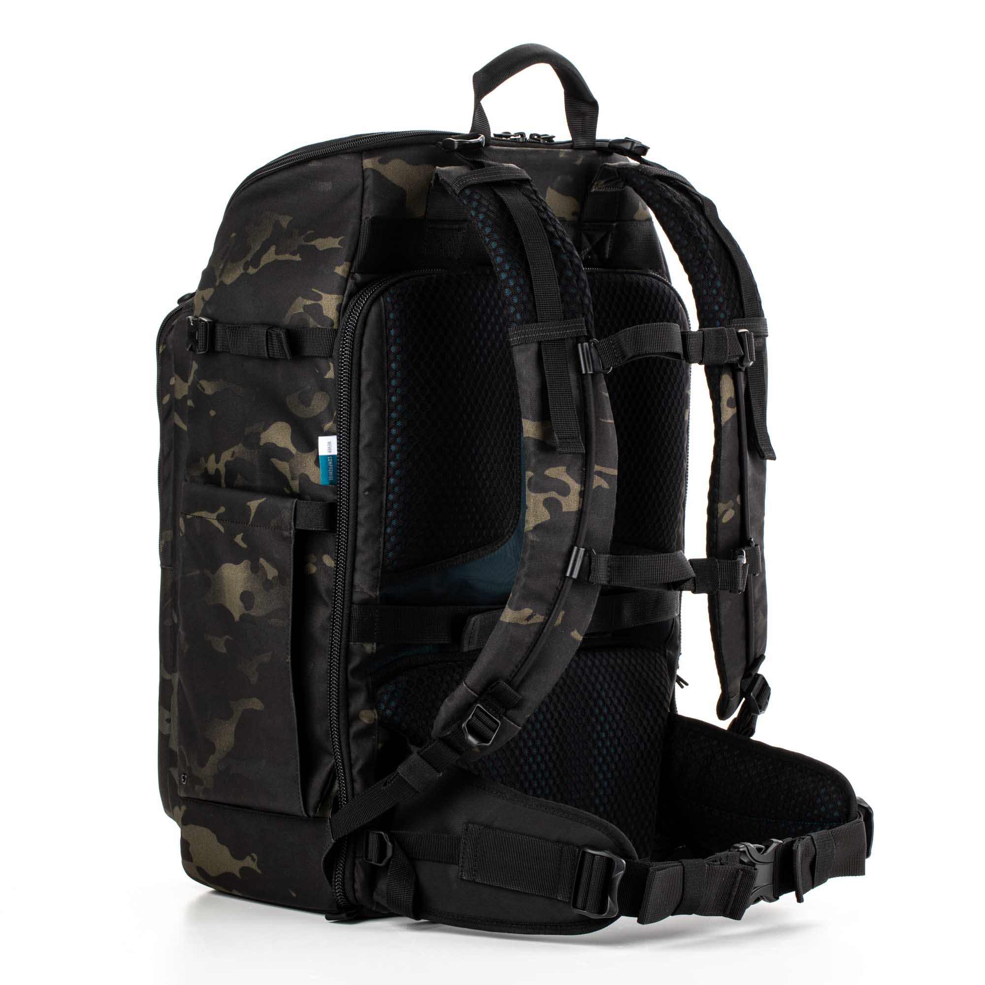 Tenba Axis V2 32L Rucksack in MultiCamo und Schwarz, Rückseite