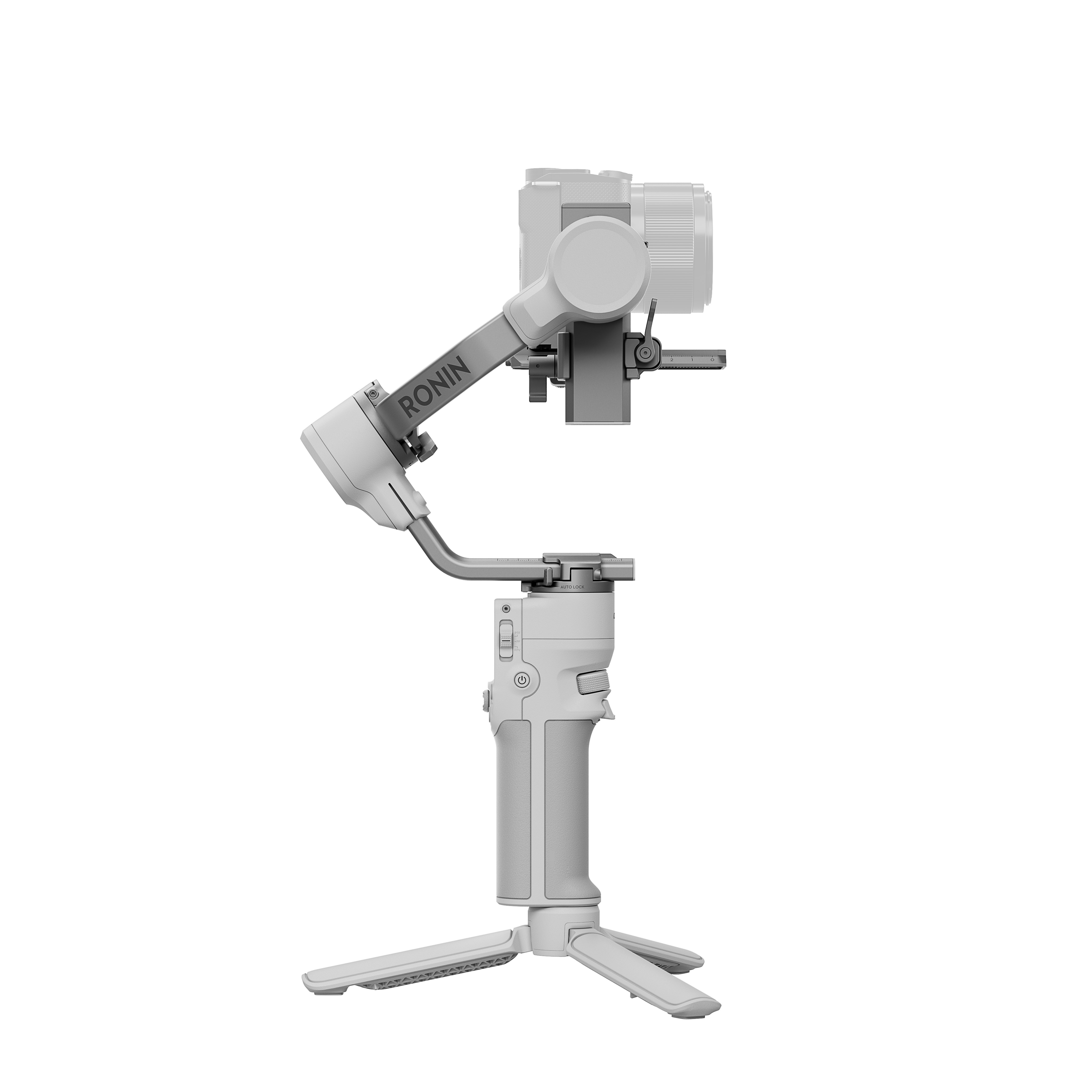 RS 4 Mini DJI RS4 Mini Gimbal, Rechte Seite mit Kamera