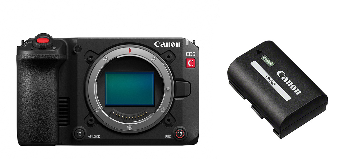 EOS C50 + LP-E6P Akku