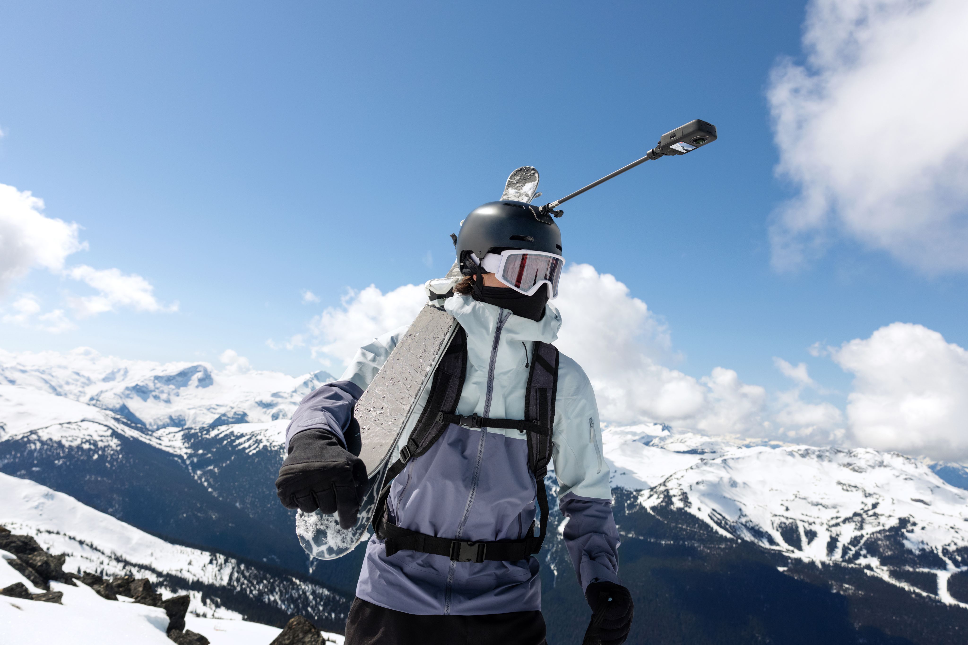 Third-Person Helmbefestigungssatz für DJI Osmo 360 Third-Person Helmbefestigungssatz für DJI Osmo 360