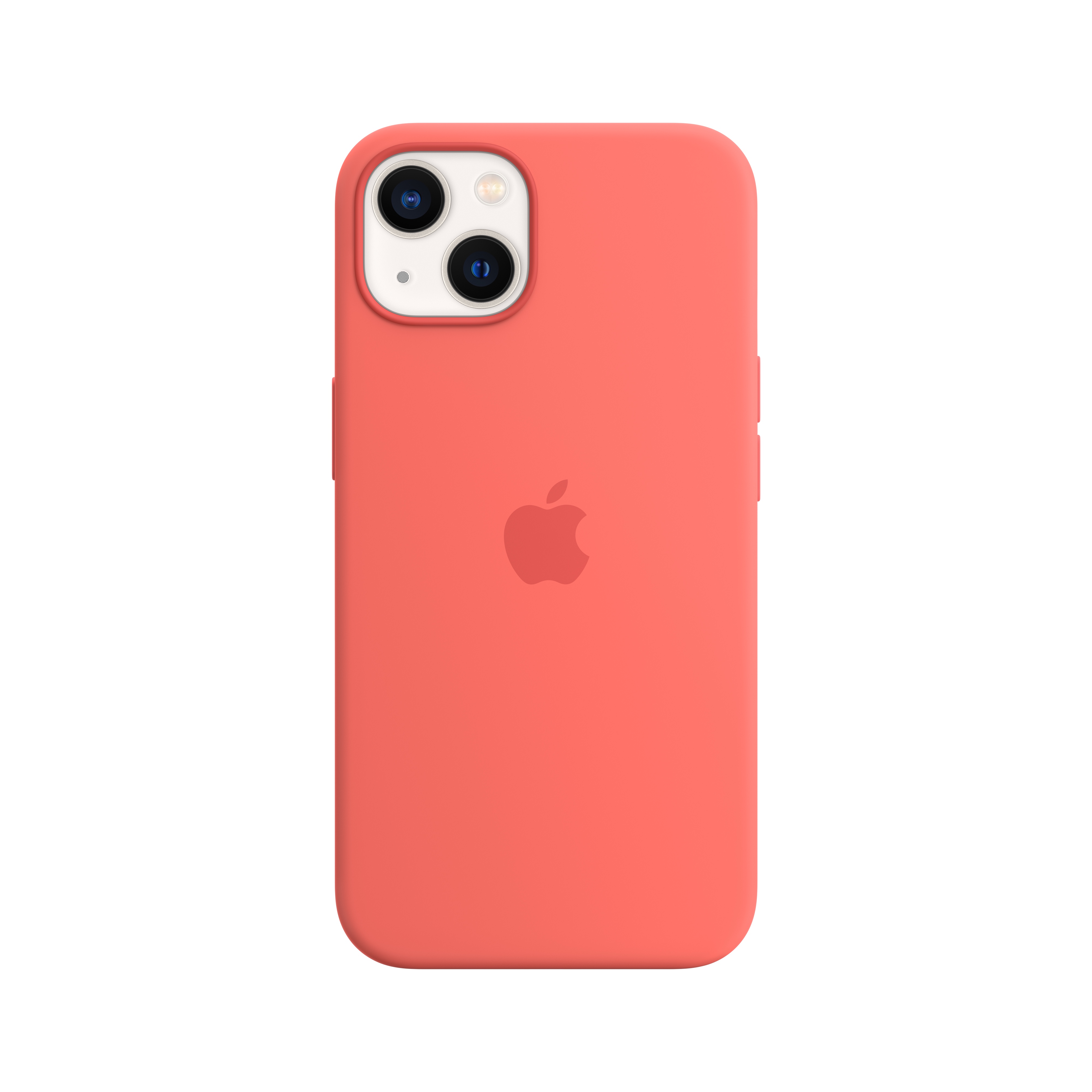 iPhone 13 Silikon Case mit MagSafe (Pink Pomelo)
