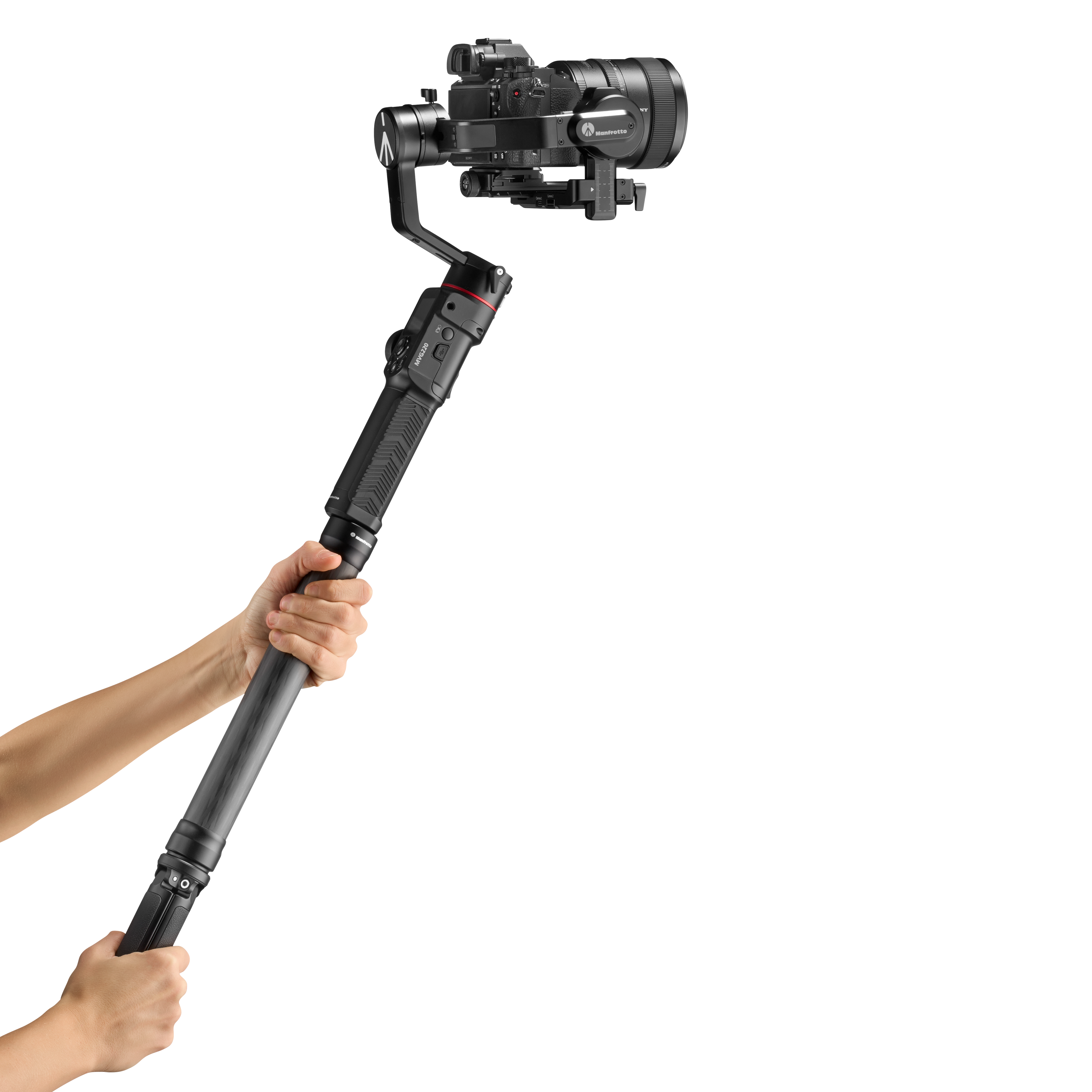 Carbonfaser Ausziehgriff für Manfrotto Gimbals Carbonfaser Ausziehgriff für Manfrotto Gimbals