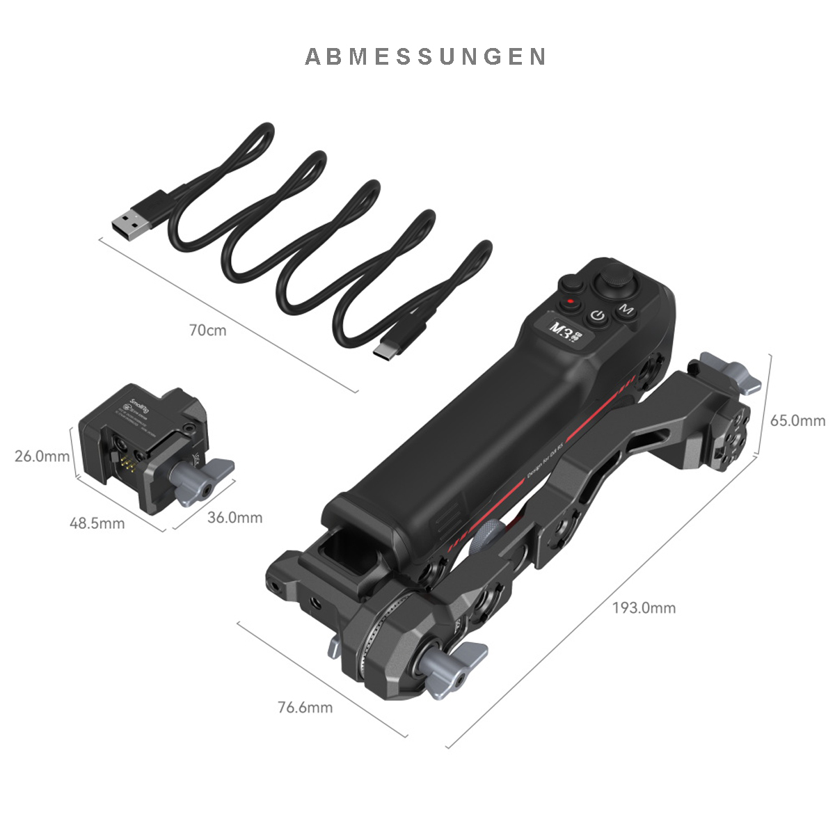 3919 Sling Handgriff Wireless Control für DJI RS Serie