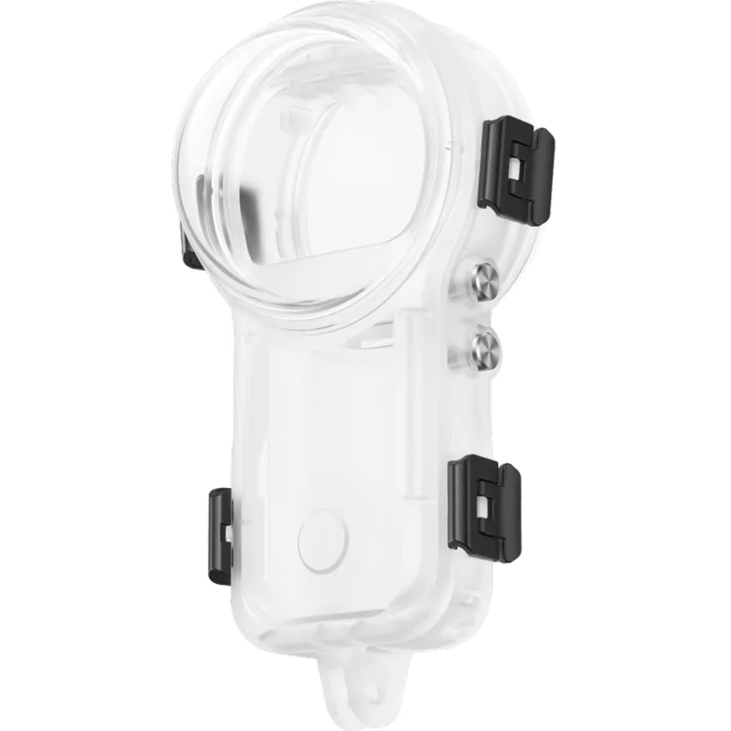Unsichtbares Tauchgehäuse für Insta360 X4 Air Unsichtbares Tauchgehäuse für Insta360 X4 Air – schräge Ansicht des transparenten, wasserdichten Schutzgehäuses