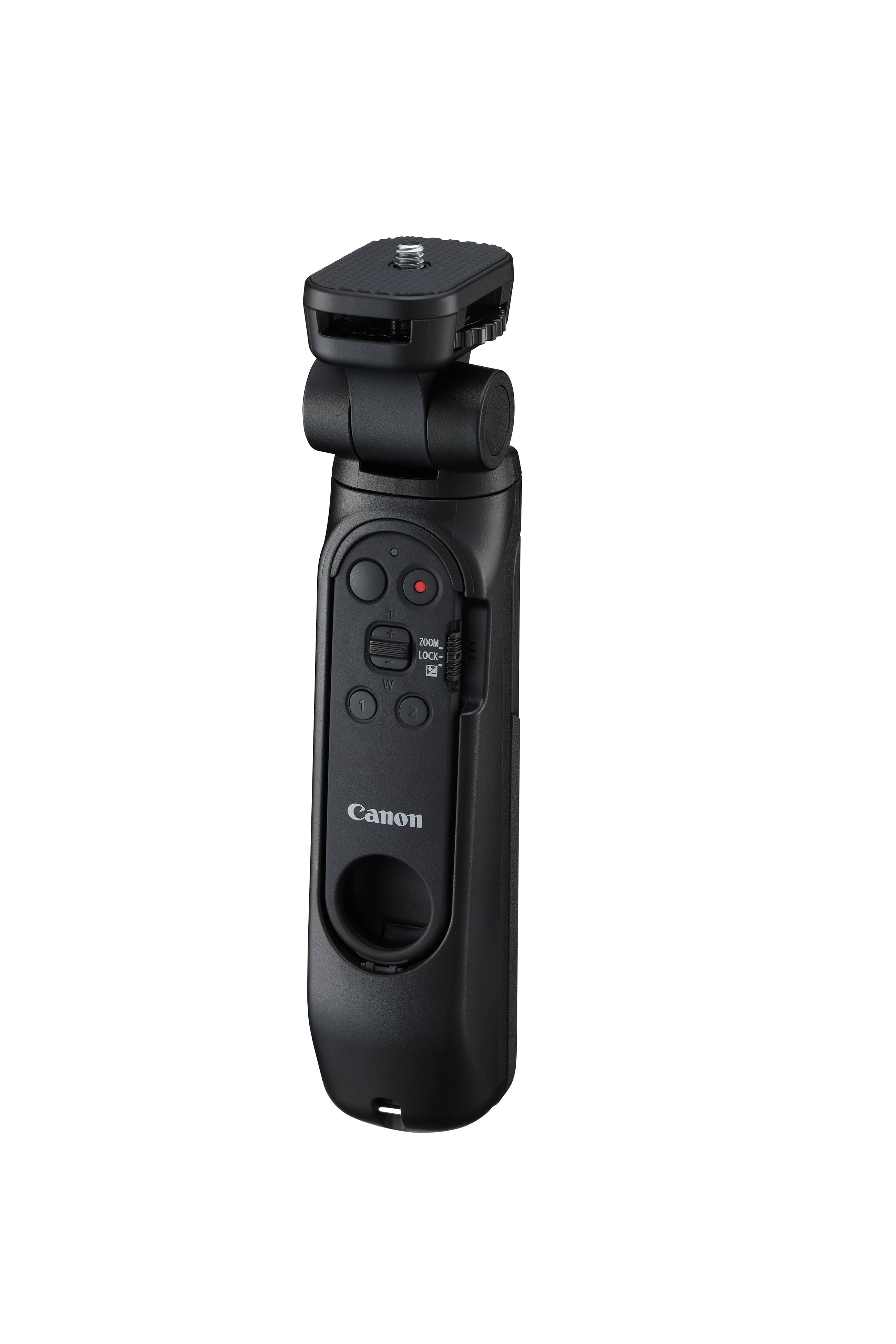 Canon HG-200TBR Griffstativ mit Bedienelementen und schwenkbarem Kopf in schräger Produktansicht