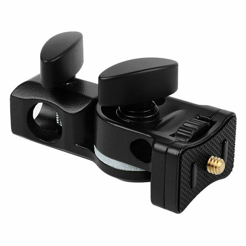 Godox AD-E2 Standhalter in schräger Ansicht mit Arretierung und Stativaufnahme
