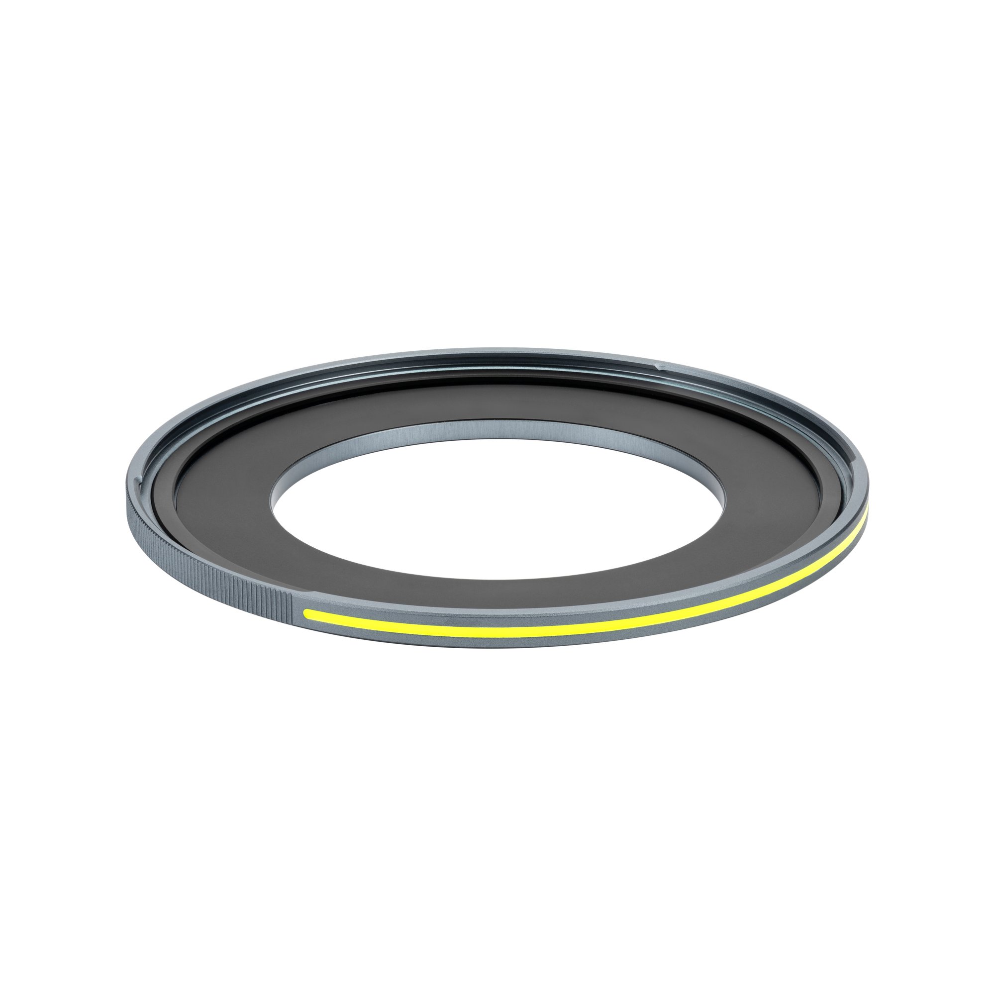 NiSi JetMag Pro Prolock Luminous Adapterring (82MAG) in Vorderansicht mit integrierter Leuchtmarkierung.