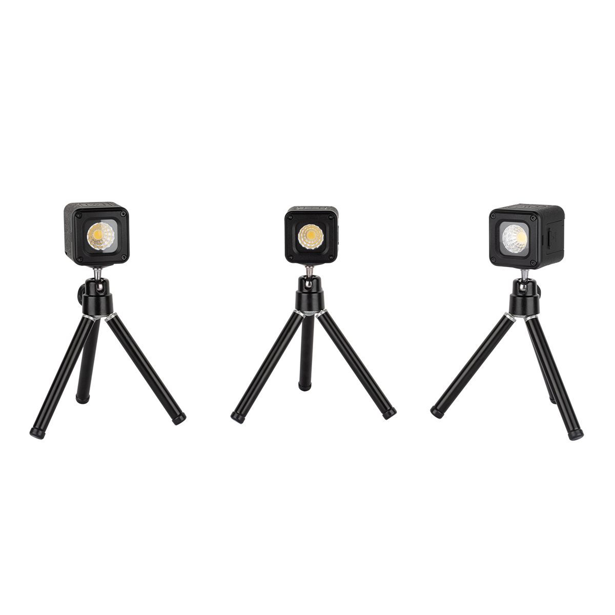 SmallRig 3469 RM01 LED Videolicht Kit 5600K, 3 Lampen auf Stativ