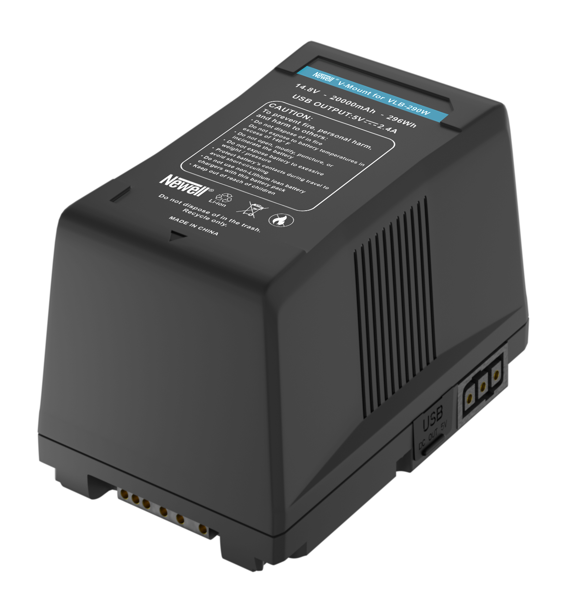 VLB-290W Tesla V-Mount Akku (20.000 mAh) VLB-290W Tesla V-Mount Akku (20.000 mAh)