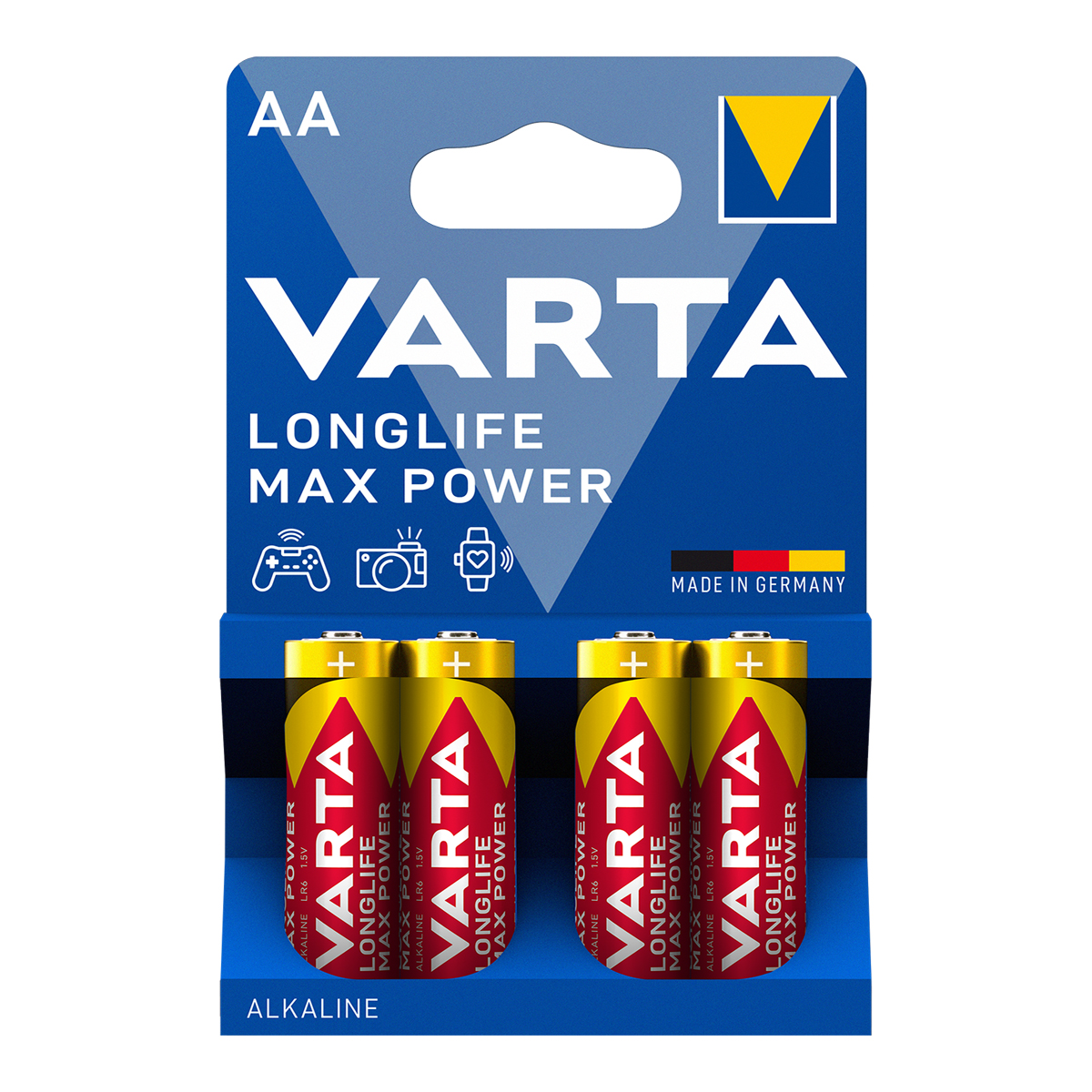 Longlife Max Power Mignon 4er Bl. (AA/LR06) Alkaline Batterien