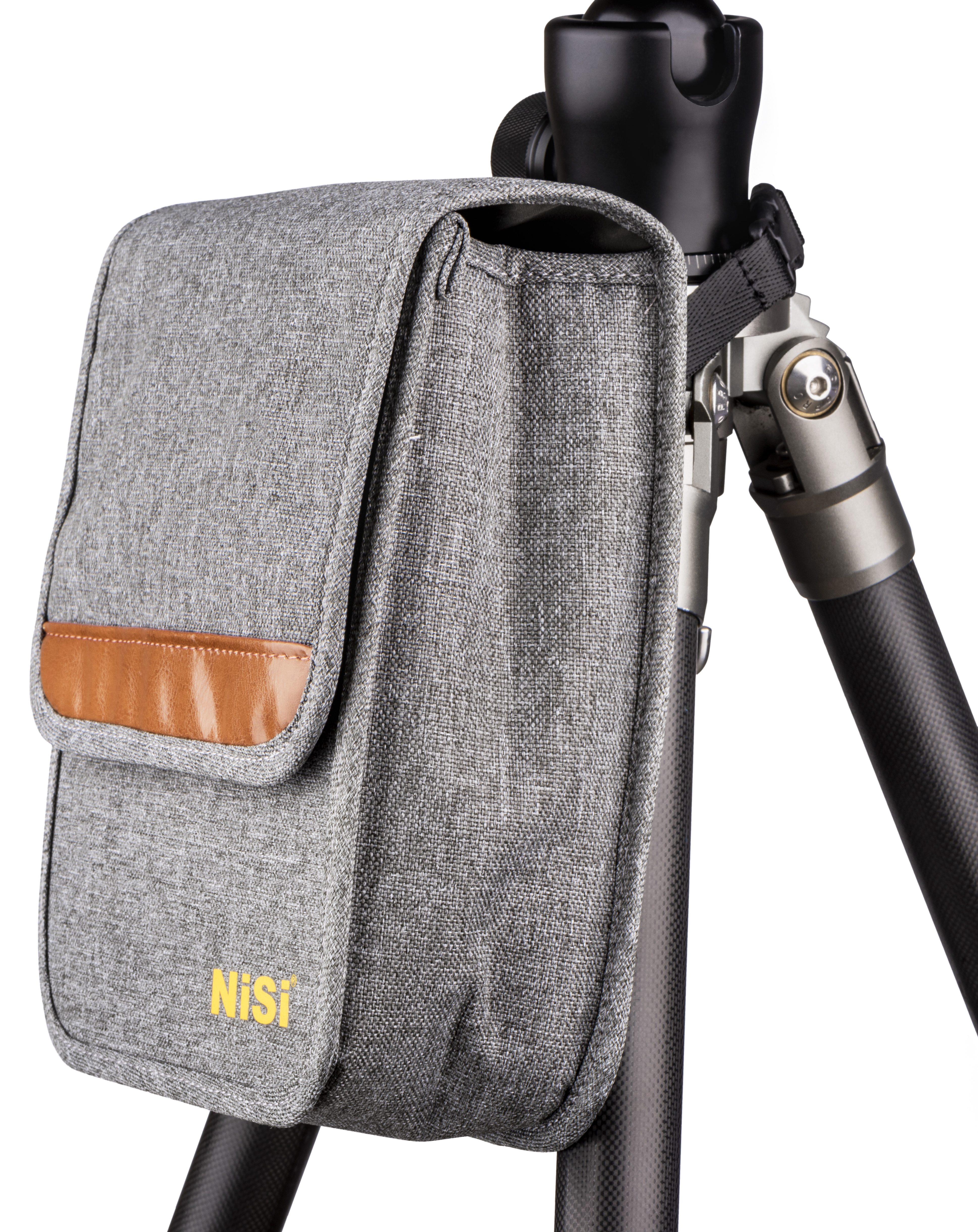 Nisi S6 Filterhalterung Caddy Tasche auf Stativ