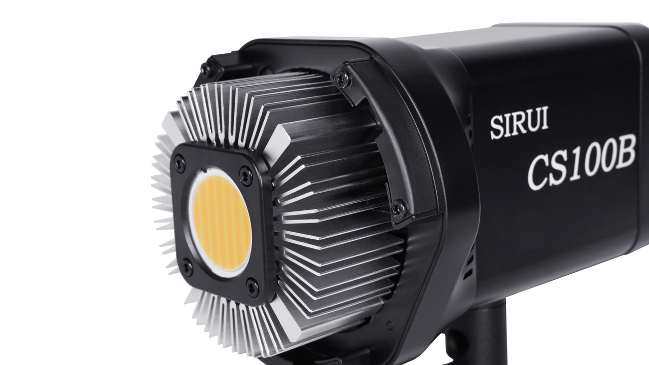 Sirui CS100B Bi-Color LED Leuchte, CloseUp Heatsink